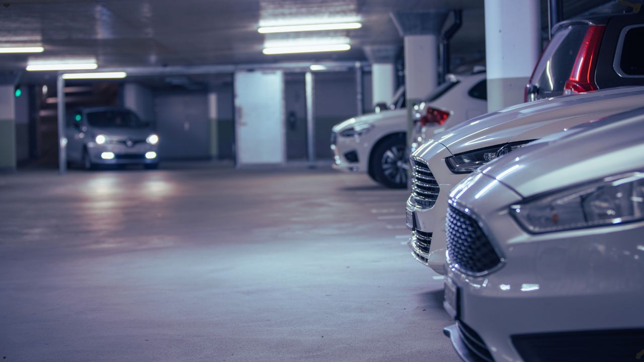 parking garage car park